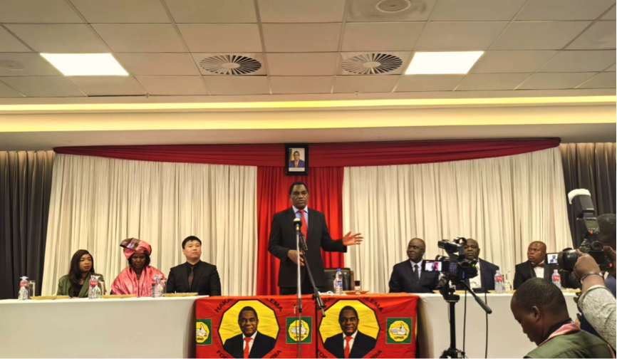 VSport-胜利资源总裁助理王治伟受邀 出席赞比亚总统晚宴