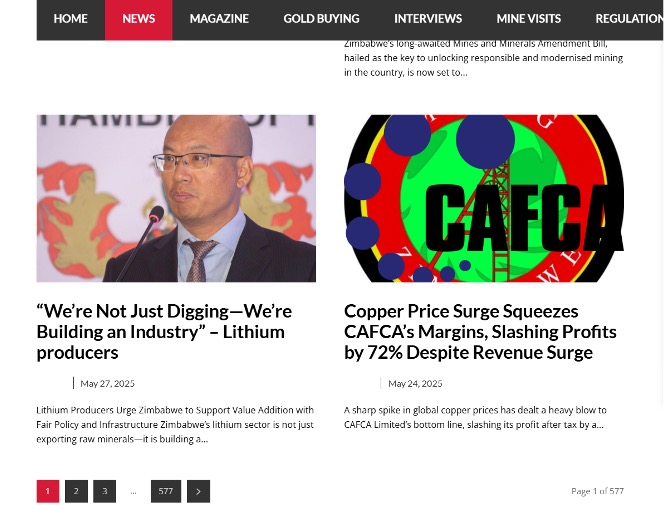 VSport-胜利资源比基塔矿业总经理宫学东受邀参加 2025年津巴布韦矿业商会年度矿业会议