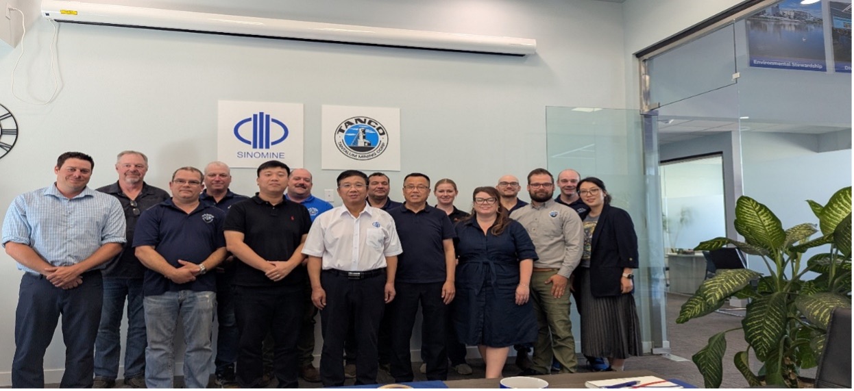 VSport-胜利资源集团董事长王平卫到加拿大 TANCO矿山检查调研